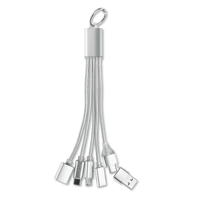 Brelok 3w1 kabel ładujący MO3150-14 – widok z przodu