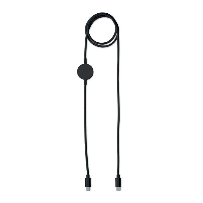 Kabel 60W i ładowarka zegarka MO3151-03 – widok z przodu