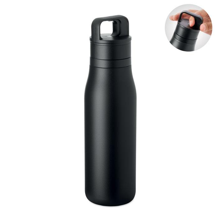 Butelka dwuścienna 500 ml MO3176-03 – widok z przodu
