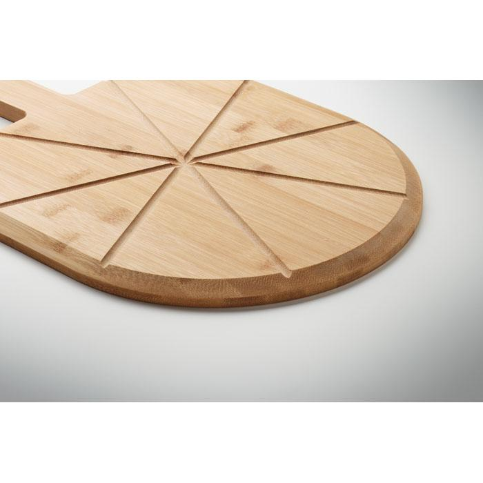Bambusowa deska i nóż do pizzy MO3202-40 – zdjęcie 3