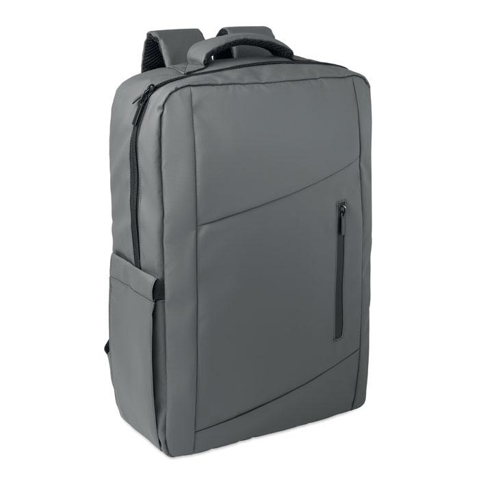 plecak na laptopa 15" PU RPET MO3208-15 – widok z przodu