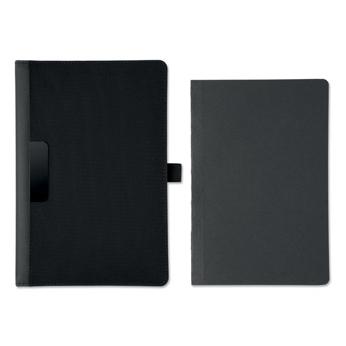 Portfolio A5 z notatnikiem MO3211-03 – widok z przodu