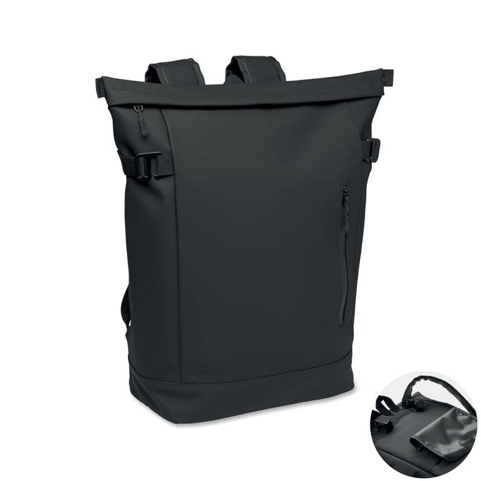 Plecak rowerowy PU na laptopa 20L MO3217-03 – widok z przodu