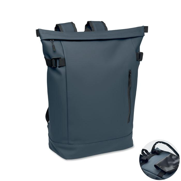 Plecak rowerowy PU na laptopa 20L MO3217-04 – widok z przodu