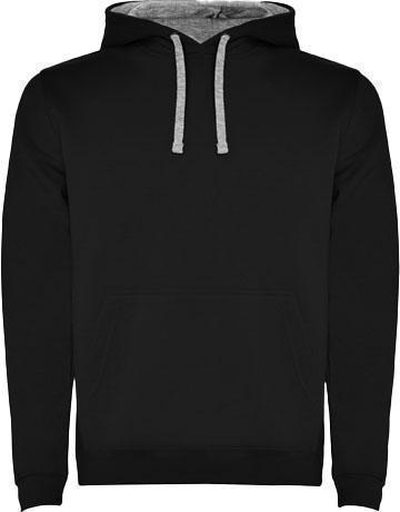 Urban męska bluza z kapturem R10678B6 – widok z przodu