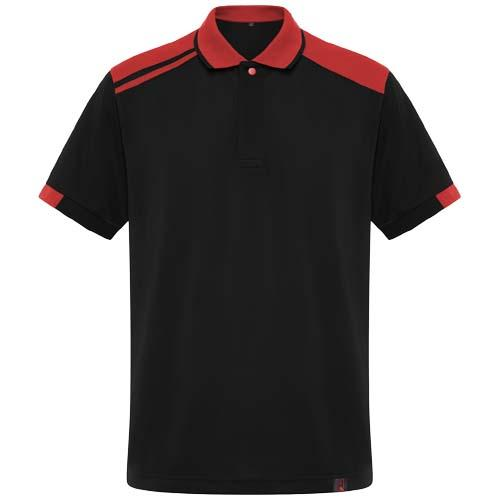 Samurai 160 g/m2 antybakteryjna koszulka polo unisex z krótkim rękawem R8410E43 – widok z przodu