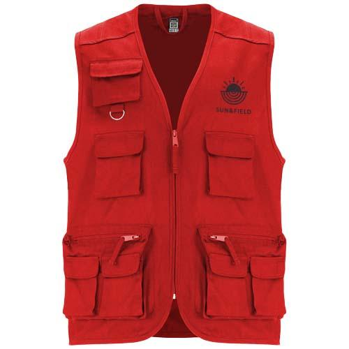Venera 200 g/m2 kamizelka robocza z dekoltem w serek i wieloma kieszeniami R91114I3 – zdjęcie 2