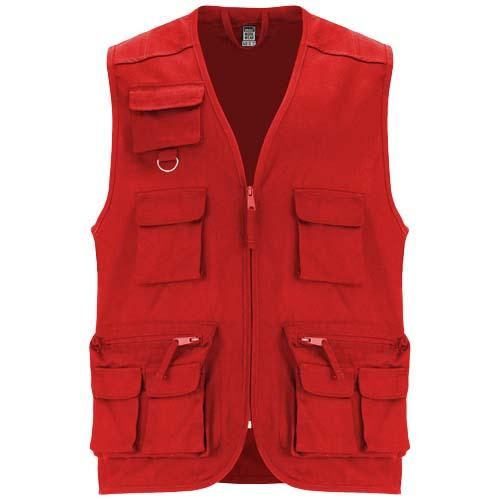 Venera 200 g/m2 kamizelka robocza z dekoltem w serek i wieloma kieszeniami R91114I4 – widok z przodu