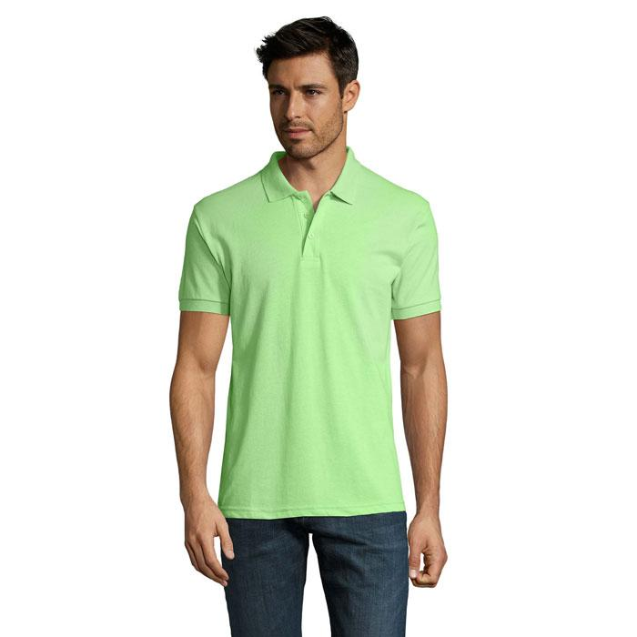 PRIME Męskie polo 200g S00571-AG-S – widok z przodu