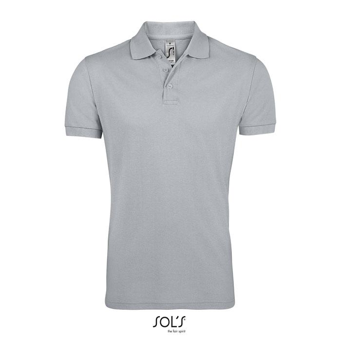 PRIME Męskie polo 200g S00571-PG-4XL – widok z przodu