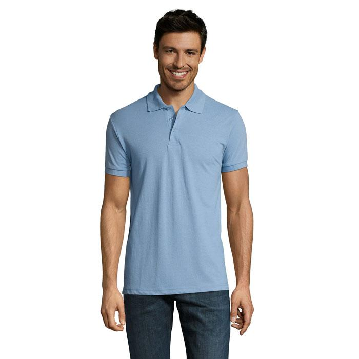 PRIME Męskie polo 200g S00571-SP-M – widok z przodu