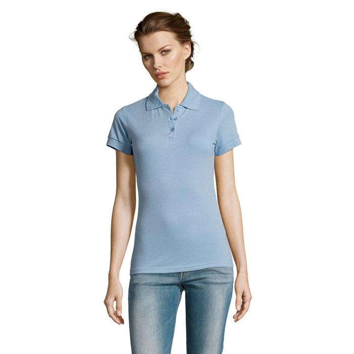 PRIME Damskie POLO 200g S00573-SP-S – widok z przodu