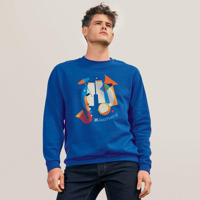 SPIDER Męska bluza 260g S01168-BO-3XL – zdjęcie 3