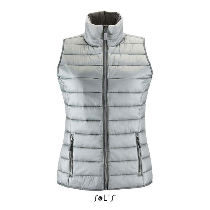 WAVE Damska kamizelka 180g S01437-MG-S – widok z przodu