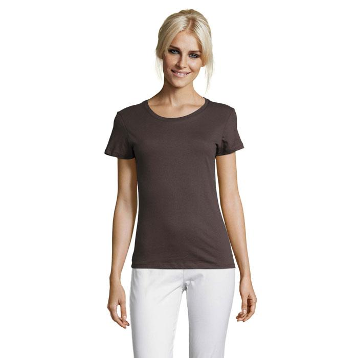 REGENT Damski T-Shirt 150g S01825-DG-L – widok z przodu