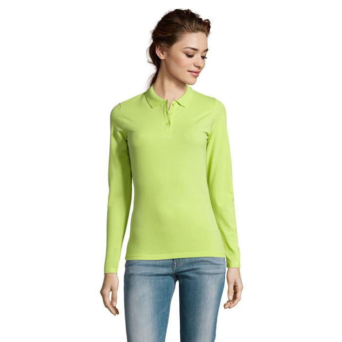 PERFECT LSL DAMSKA POLO 180 S02083-AG-M – widok z przodu