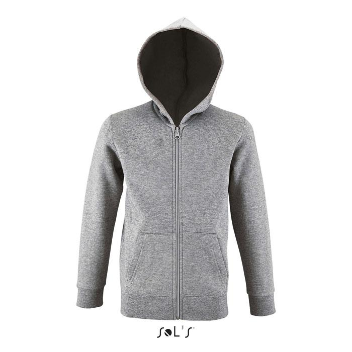 STONE Dziecięcy hoodie S02092-GY-3XL – widok z przodu