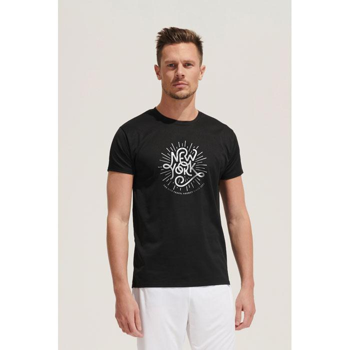 SPRINT UNI T-SHIRT 130g S02995-FN-XXS – zdjęcie 3