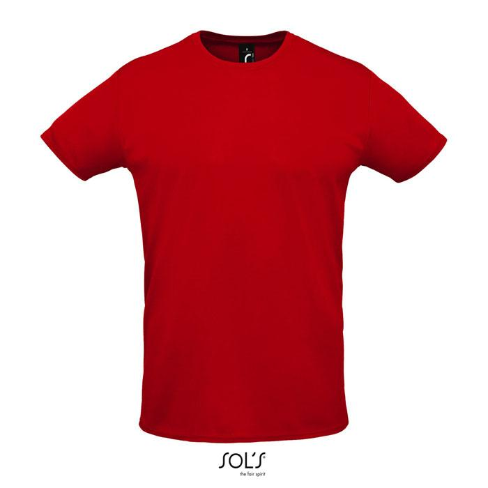 SPRINT UNI T-SHIRT 130g S02995-RD-XXS – widok z przodu