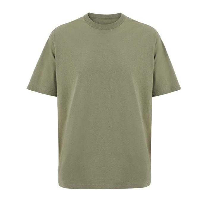 BOXY MEN T-SHIRT OVERSIZE S03806-KH-L – widok z przodu