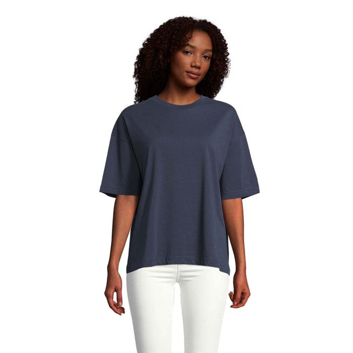 BOXY WOMEN T-SHIRT OVERSIZE S03807-FN-M – widok z przodu