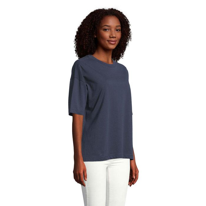 BOXY WOMEN T-SHIRT OVERSIZE S03807-FN-M – zdjęcie 2