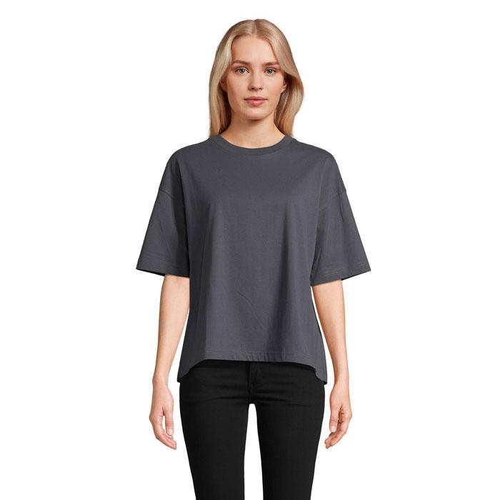 BOXY WOMEN T-SHIRT OVERSIZE S03807-MU-M – widok z przodu