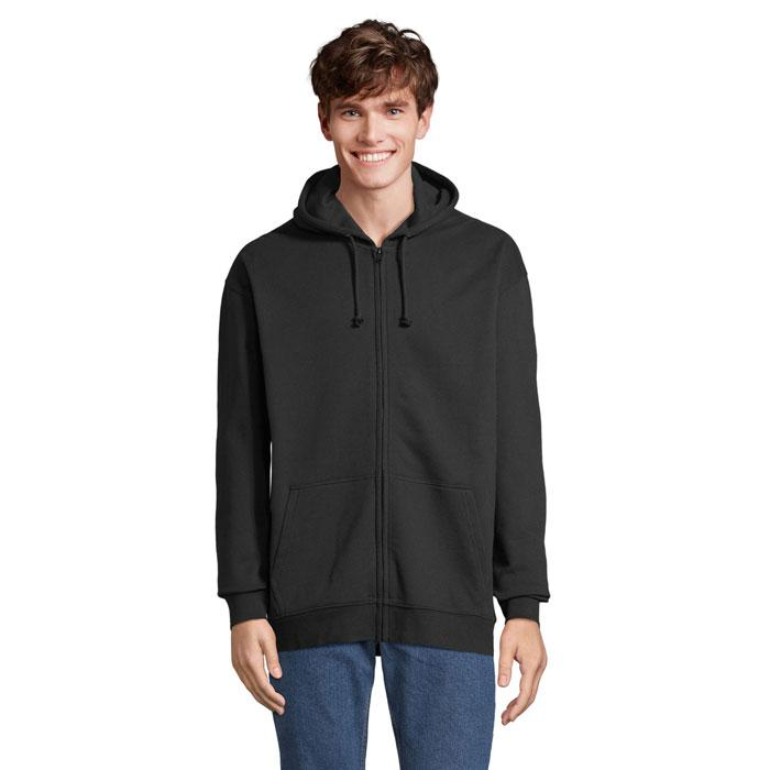 CARTER Bluza z kapturem S03812-BK-XXS – widok z przodu
