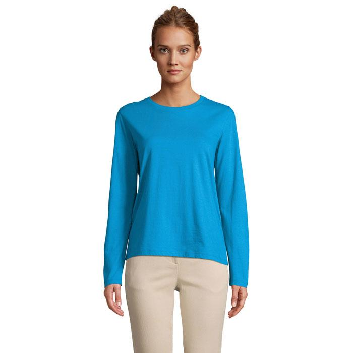 MONARCH WOMEN T-SHIRTS S04443-AQ-L – widok z przodu