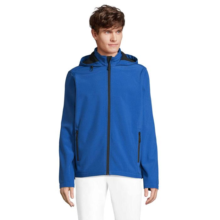 RACE MEN Kurtka z kapturem S04447-RB-3XL – widok z przodu