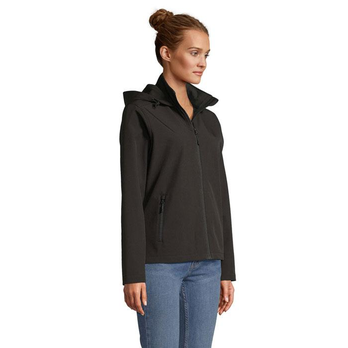 RACE WOMEN Kurtka z kapturem S04448-BK-S – zdjęcie 2