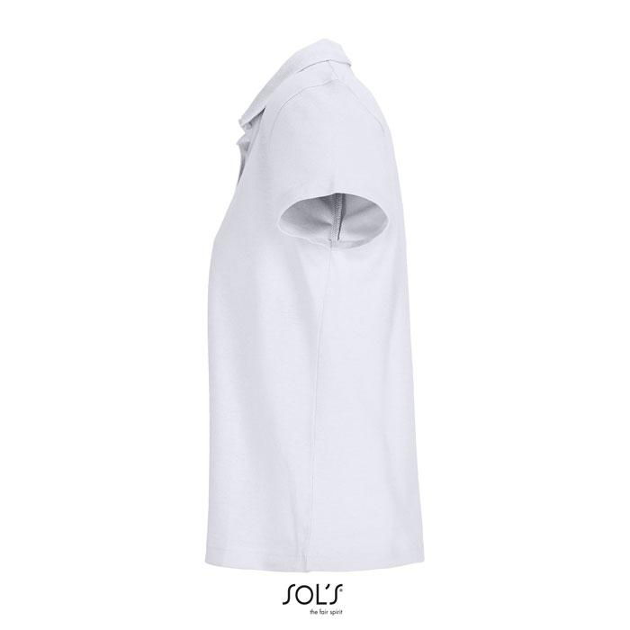 PULSE WOMEN POLO S04501-WH-S – zdjęcie 2