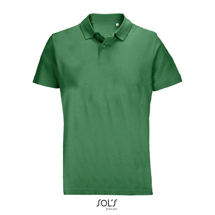 PULSE UNISEX POLO S04502-KG-S – widok z przodu