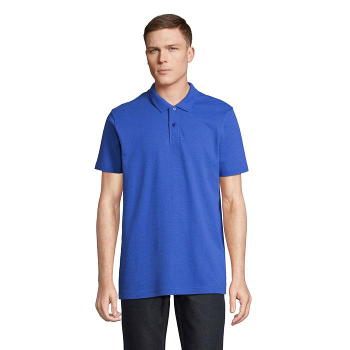 PULSE UNISEX POLO S04502-RB-M – widok z przodu