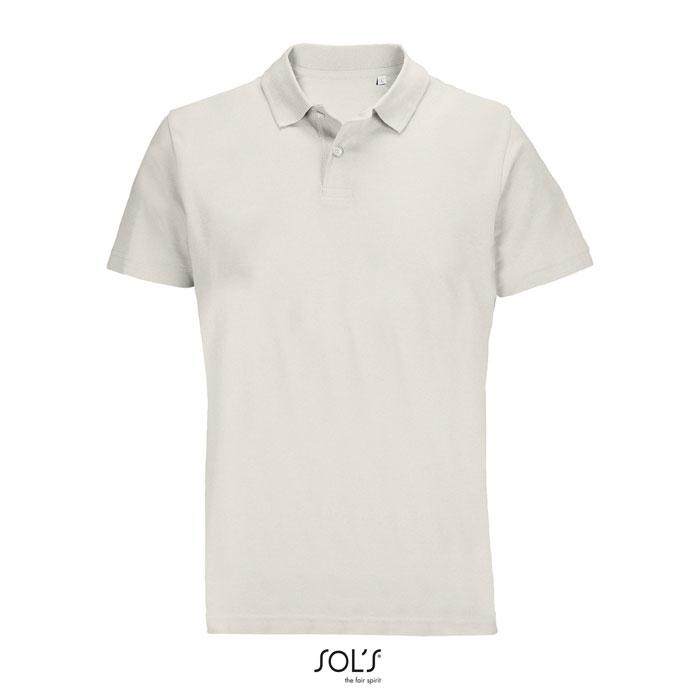 PULSE UNISEX POLO S04502-WW-S – widok z przodu