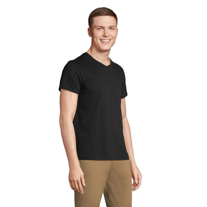 REGENT V  V-NECK T-SHIRT S04765-DB-3XL – zdjęcie 2