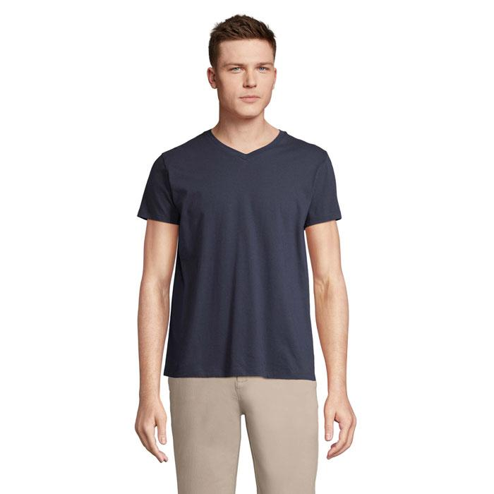 REGENT V  V-NECK T-SHIRT S04765-FN-M – widok z przodu