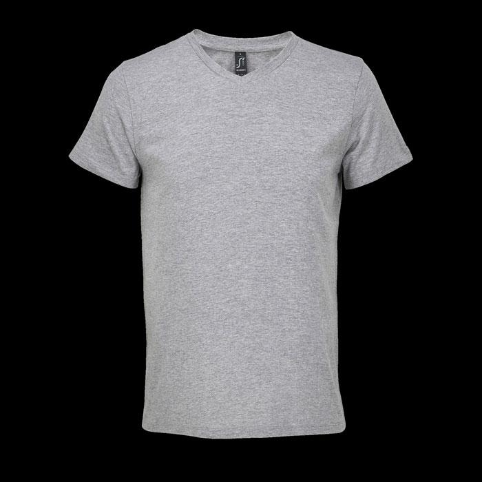 REGENT V  V-NECK T-SHIRT S04765-GM-3XL – widok z przodu
