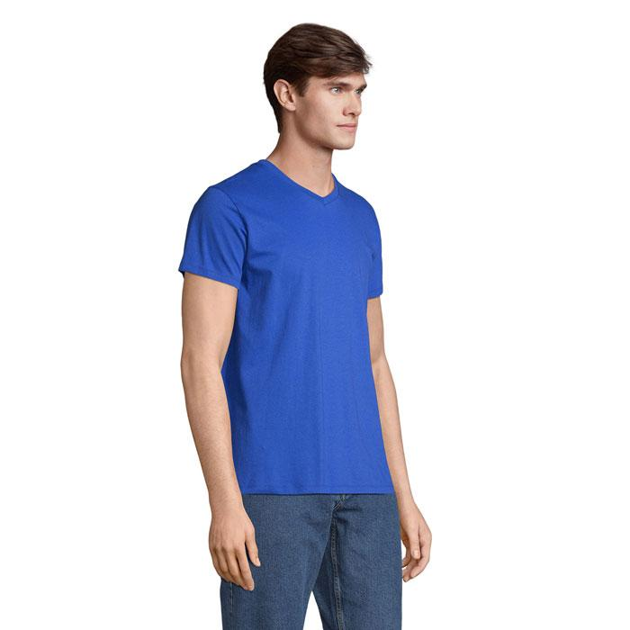 REGENT V  V-NECK T-SHIRT S04765-RB-M – zdjęcie 2