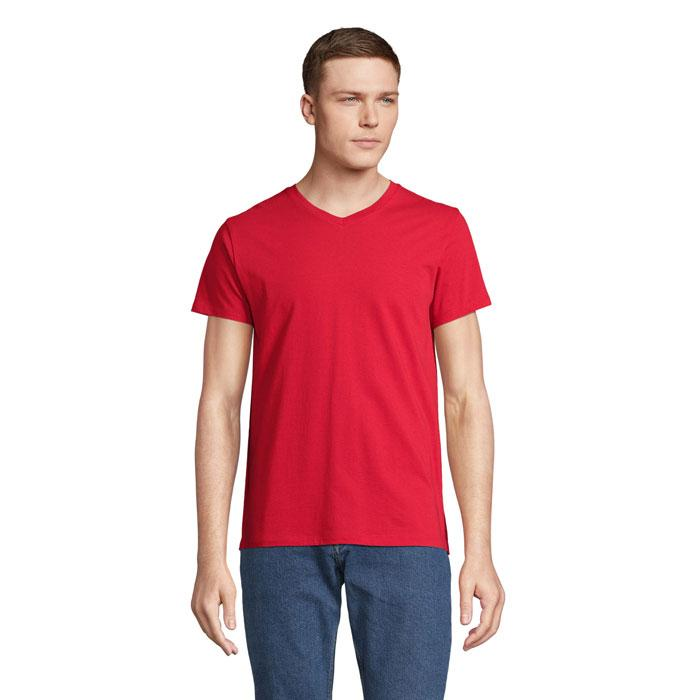 REGENT V  V-NECK T-SHIRT S04765-RD-3XL – widok z przodu
