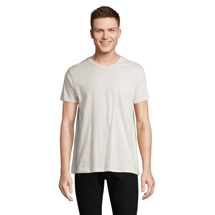 REGENT V  V-NECK T-SHIRT S04765-WW-S – widok z przodu