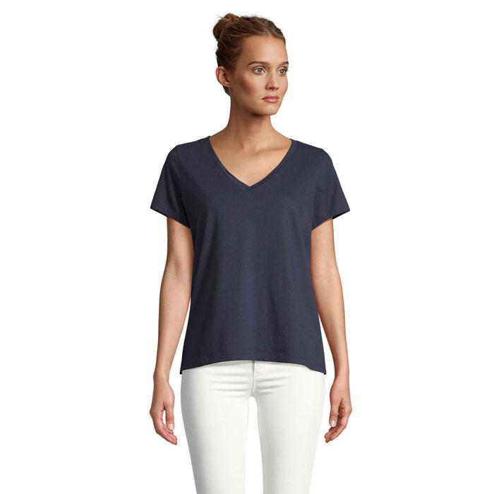 REGENT V T-SHIRT WOMEN S04766-FN-L – widok z przodu