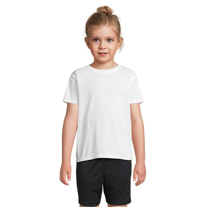 SPRINT KIDS SPORTS T-SHIRT S04773-WH-3XL – widok z przodu