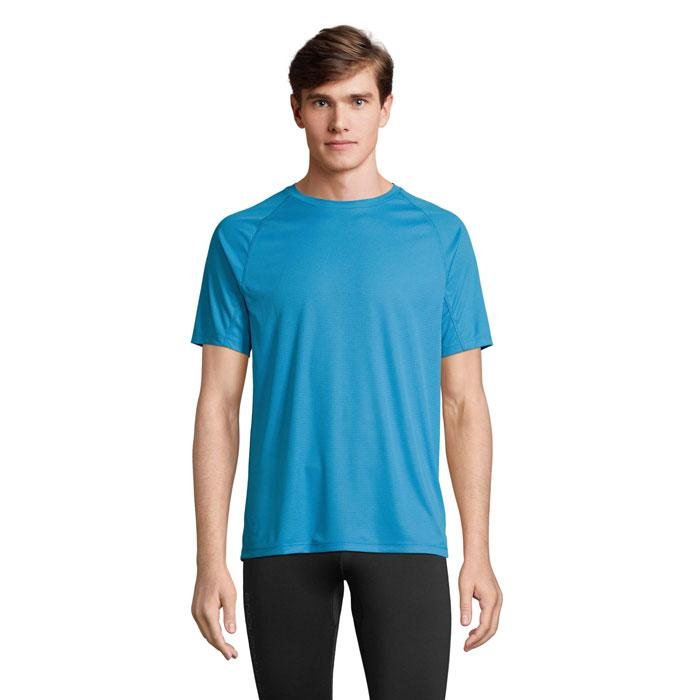 VORTEX RAGLAN T-SHIRT S04787-AQ-M – widok z przodu