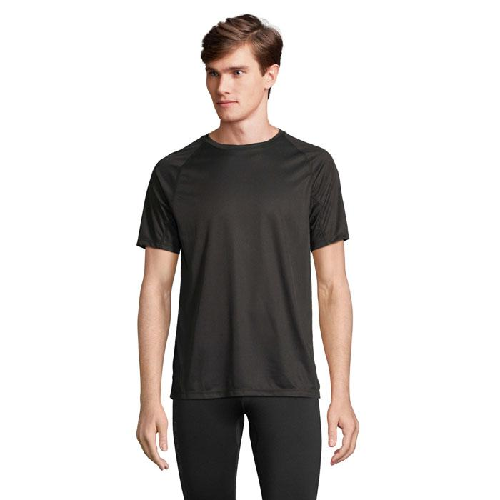 VORTEX RAGLAN T-SHIRT S04787-BK-L – widok z przodu