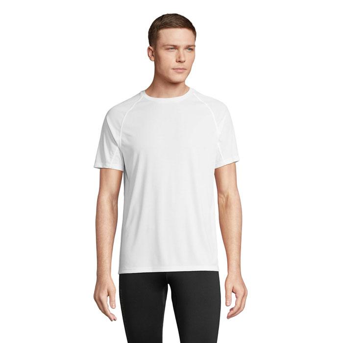 VORTEX RAGLAN T-SHIRT S04787-WH-S – widok z przodu