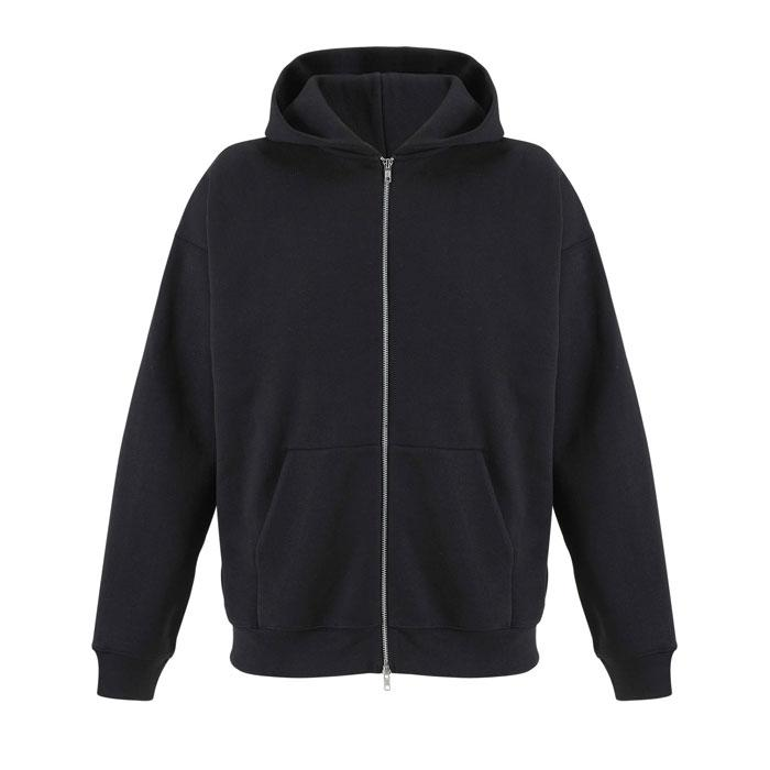 ELIOTT FULLZIP HOODIE S04884-BK-XS – widok z przodu