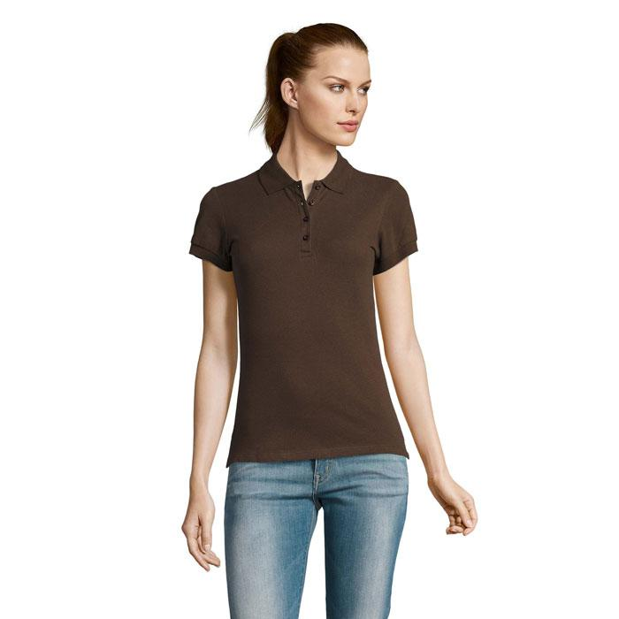 PASSION Damskie POLO 170g S11338-CH-L – widok z przodu