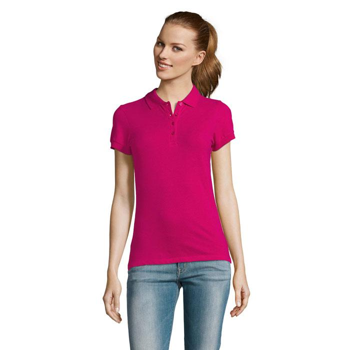 PASSION Damskie POLO 170g S11338-FU-L – widok z przodu