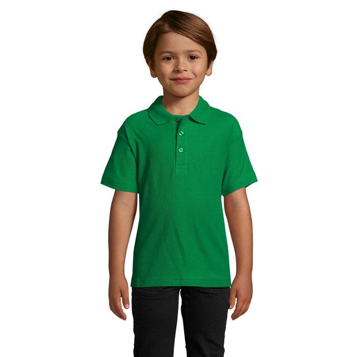 SUMMER II KIDS Polo 170g S11344-KG-3XL – widok z przodu